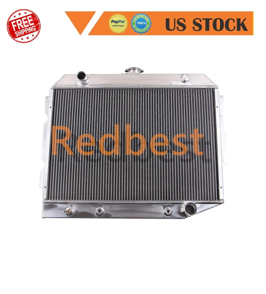 3-рядный алюминиевый радиатор 26 Вт для 1968 1969 1970 1971 1972 1973 1974 Plymouth Fury - Изображение 4 из 4