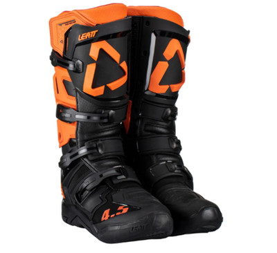 New Leatt 4.5 Boots - Orange - US7/UK6/EU40.5/CM25.5  - 3023050500