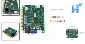 Classical Arcade Video Game 60 in 1 PCB Jamma Board CGA VGA Output