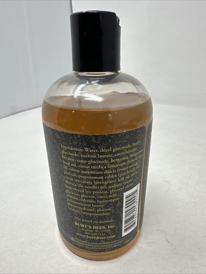 Burt’s Bees Natural Skin Care For Men Body Wash 12 oz Original Discontinued - Image 4 of 4