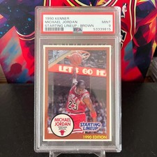 1990 KENNER MICHAEL JORDAN STARTING LINE UP PSA 9
