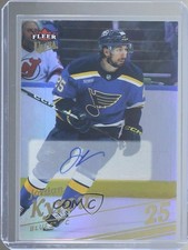 2025 Upper Deck Fleer Ultra SP Gold Rainbow Foil 1/1 Jordan Kyrou #111 Auto 4ug