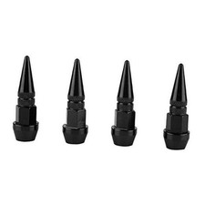 Tire Valve Stem, Tire Valve Cover, Air Valve Caps for Car Tires, 4Pcs Black