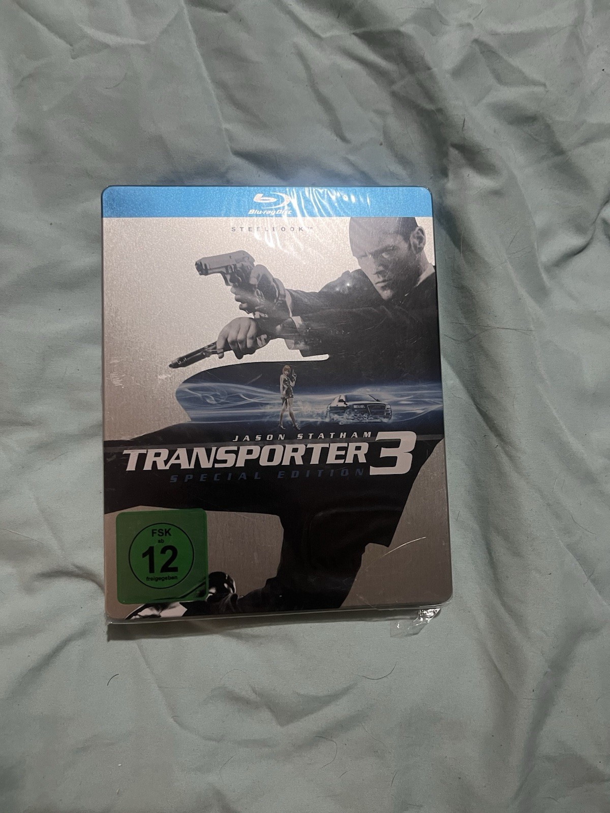 Transporter 3 [Region 2] - Dutch Import DVD NEW Steel book  Steelbook