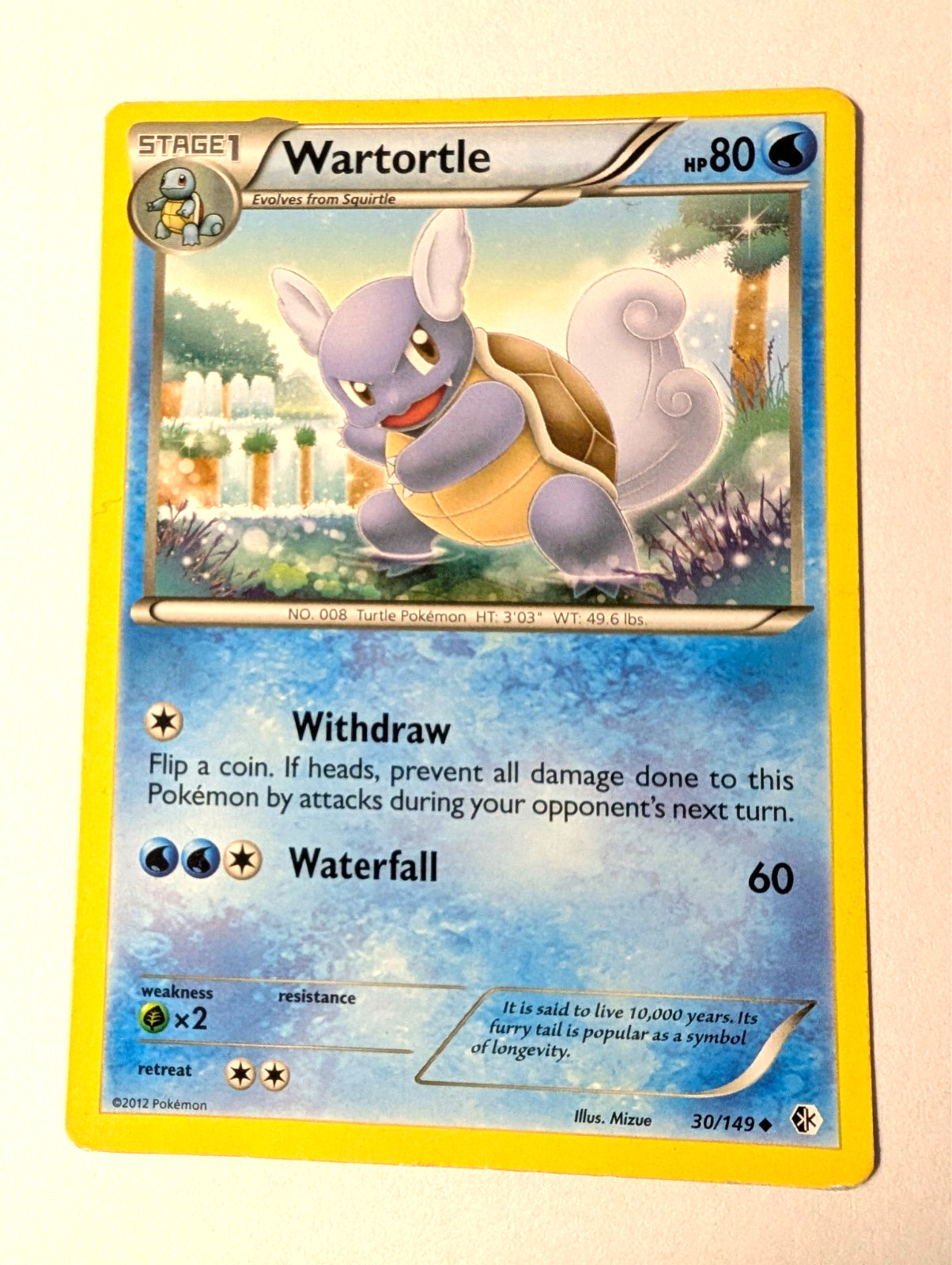 Pokémon Card - Wartortle 30/149 (Pokemon)
