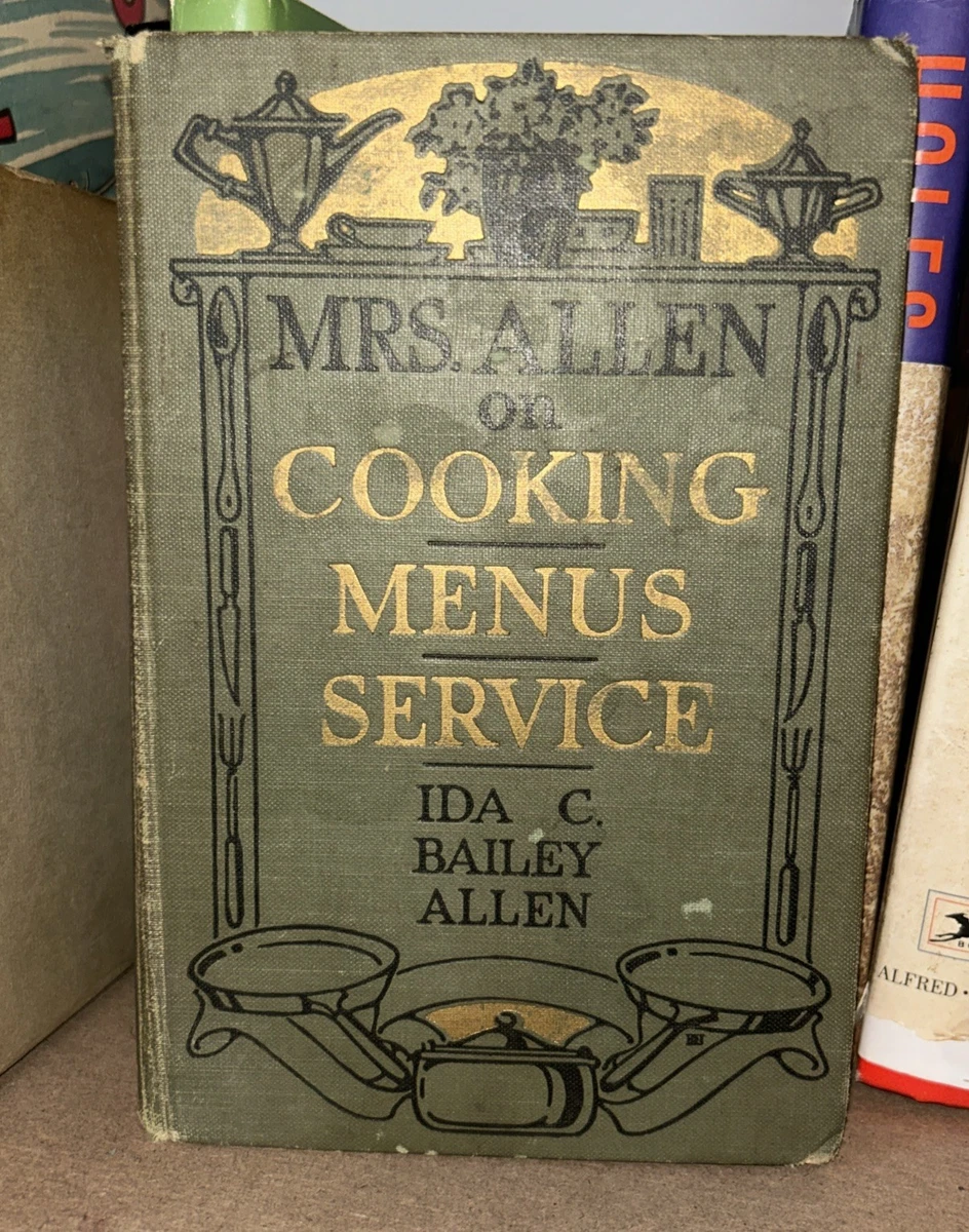 Signed Cooking Antiquarian & Collectible Books for sale | eBay