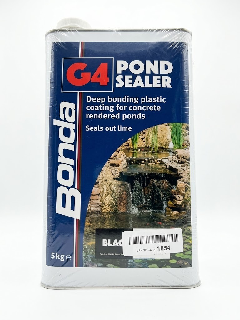Bonda G4 Pond Sealer Black 5kg Waterproof Coating Fish Repair Sealant Design New