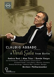Claudio Abbado - A Verdi Gala From Berlin (DVD, 2006)