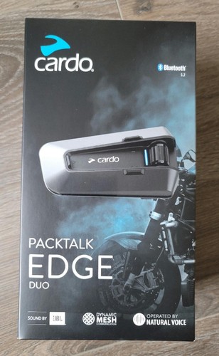 Cardo Packtalk Edge Dual Bluetooth Duo Pack EBay