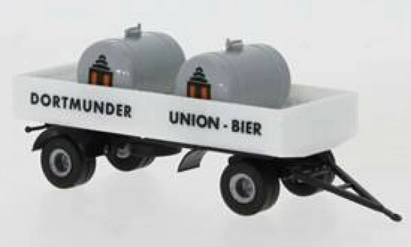 1/87 Brekina Anhänger Pritsche 2achs Dortmunder Union 95578 - Bild 1 von 1
