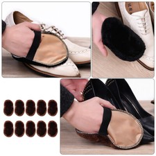 10pcs Efficient Shoes Cleaning Gloves Shoes Cleaner Simulation Wool Shoe Brushes