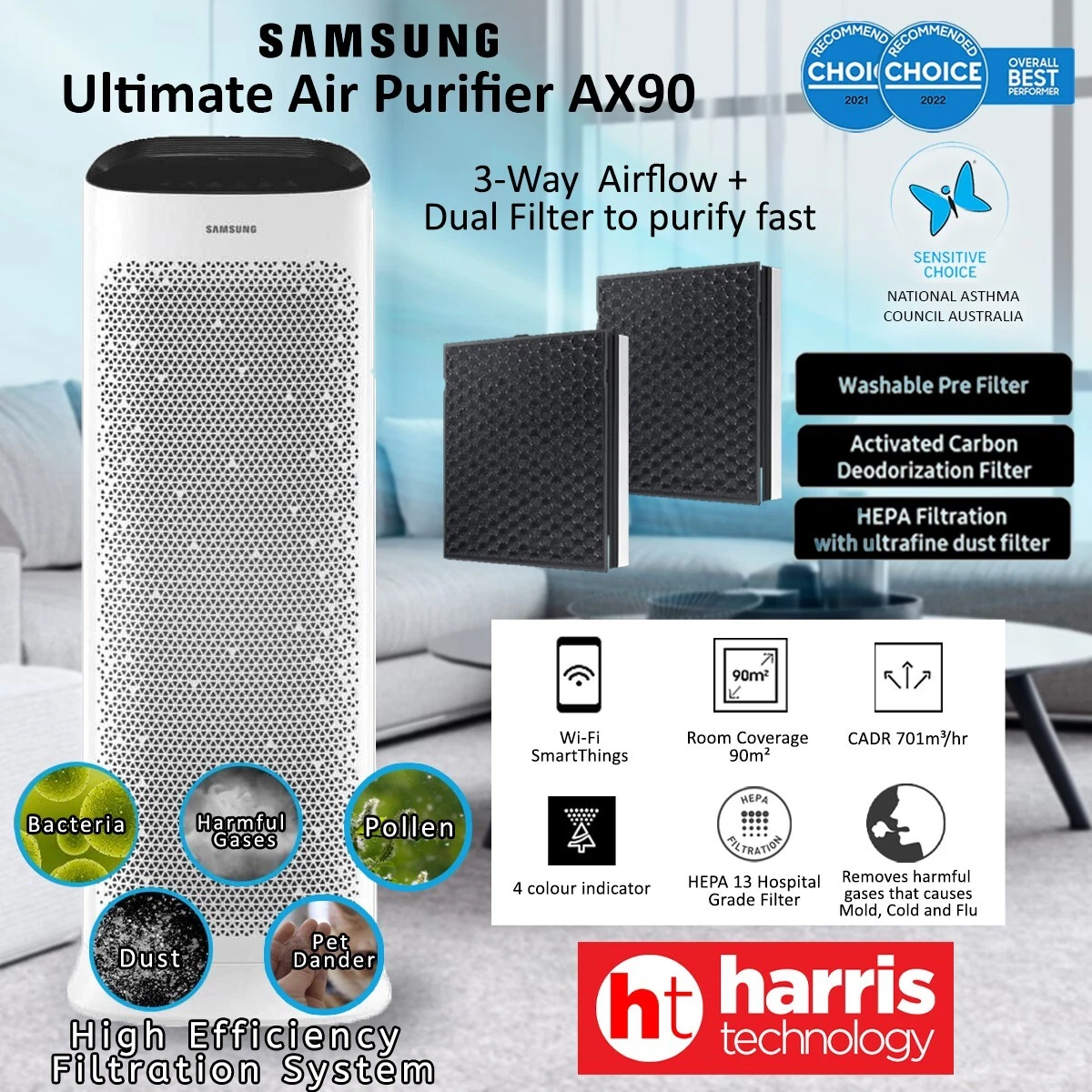 Filter air 2024 purifier samsung