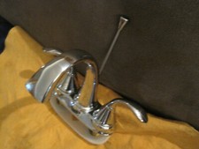 Delta Bathroom Two Handle Chrome Faucet, Model 25706LF, Used