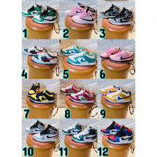 Jordan SB Dunk Key Chains Collectible Mini Shoe Keyring With Display Box