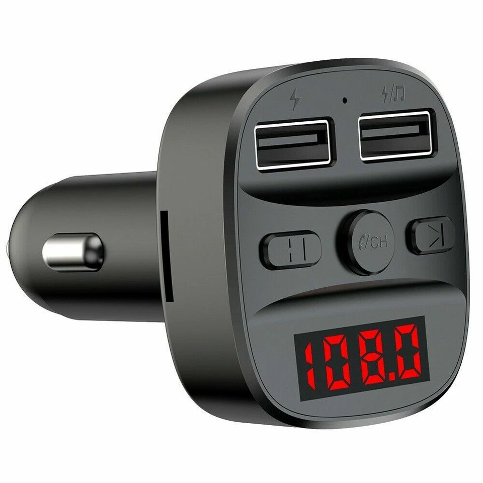 Handsfree Call Music Podcast Charger Car Audio fm Transmitter for LG Phones - Image 2 of 4
