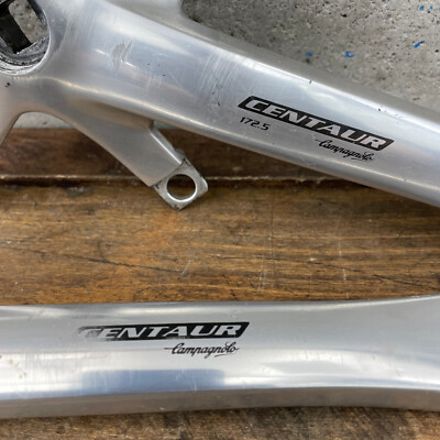 Campagnolo Centaur Crank Set 172.5 mm 10 Speed 135 mm Campy Double