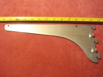 (0936.) Knape & Vogt 187 AnoChrome 12'' Shelf Bracket