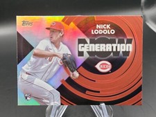 Nick Lodolo 2022 Topps Update Generation Now RC #GN-65 Reds