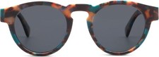 Peepers by PeeperSpecs Women's Nantucket Polarized Sunglasses Teal Botanico