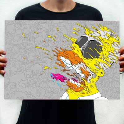 MATT GONDEK DECONSTRUCTED ART PRINTサイン入り