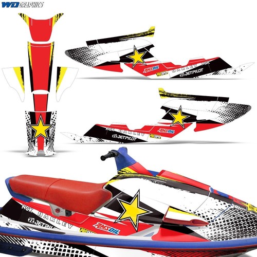 Jet Ski Graphic Stickers Decals For Yamaha Wave Raider 1994-1996 ROS | eBay
