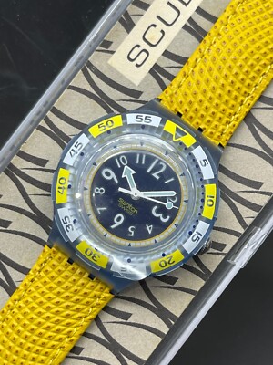Swatch Armbanduhr Scuba 200 Goldfish SDN111  New Neu ungetragen 1995