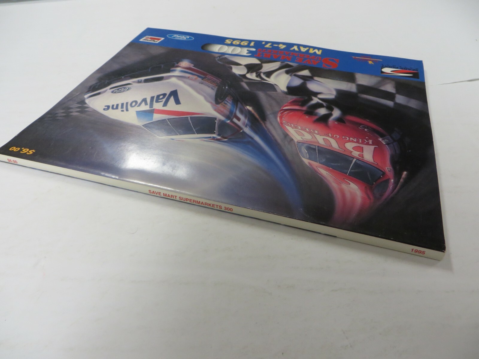 Vtg 1995 SEARS POINT RACEWAY Nascar Program Racing Save Mart Supermarkets  300 | eBay