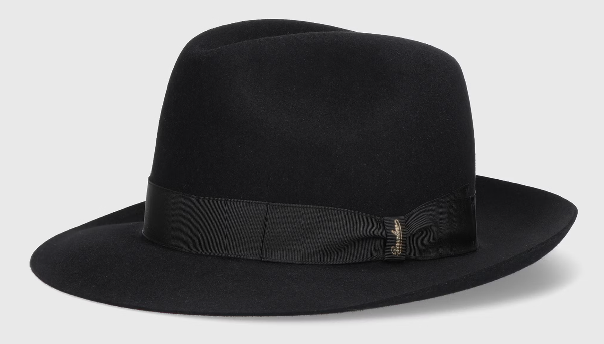 Borsalino Jer Marengo Fedora-Made in Italy | eBay