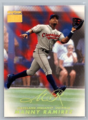 1999 SkyBox Premium #18 Manny Ramirez Indians  Free Shipping