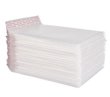 Cushion Bubble Protected Poly Bubble Mailers 4x8 New 25,.50.. Pack Waterproof