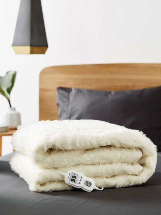 Linen House Wool Electric Blanket Multi-Zone | eBay