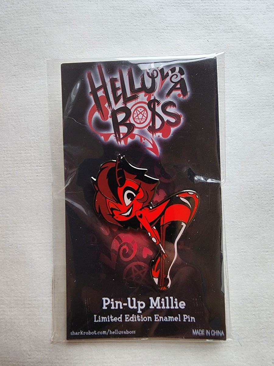 Helluva Boss Millie - Spring 限定ピン Limited Edition Pin-Up Millie Pin Vivziepop Helluva Boss | eBay