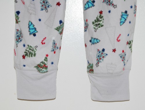 NWT Family PJs by Macy's Womens Gray Christmas LS Hooded Fleece Romper Pajamas S - Picture 8 of 12