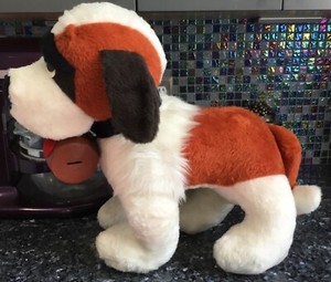 st bernard plush