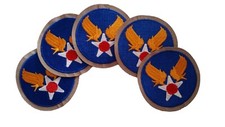 Lot 5 Patches US Air Force USAAF WW2 REPRODUCTION 