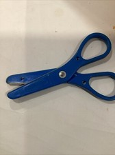 Vintage Crayola Craft Scissors Blue Kids Safety Used