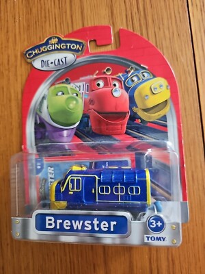 Tomy Chuggington Die-Cast Train #1 Brewster Blue Yellow 3