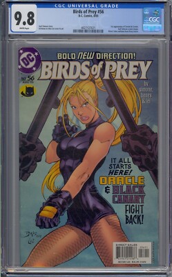 BIRDS OF PREY #56 CGC 9.8 GAIL SIMONE STORY BEGINS 1ST SAVANT & CREOTE