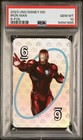 POP 2 PSA 10 GEM MINT Iron Man Disney 100 UNO 6 Foil Trading Card Game 2023