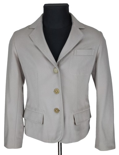Women size M Jacket Coat Jil Sander 00S Soutien Collar Coat Women size M Jacket Coat Jil Sander 00S Soutien Collar Coat