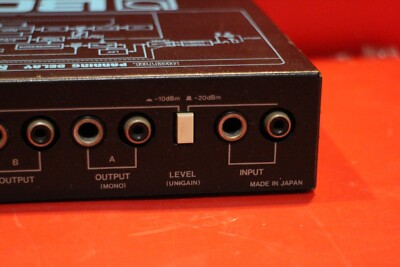 USED BOSS RPD-10 RPD 10 Digital Panning Delay Micro Rack Series