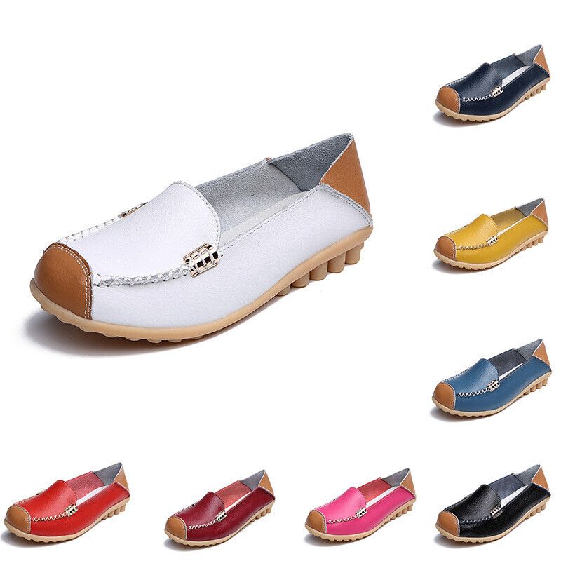 PANTOFOLA D’ORO Mocassini donna slip on passeggio guida pelle casual mocassini ciabatte scarpe
