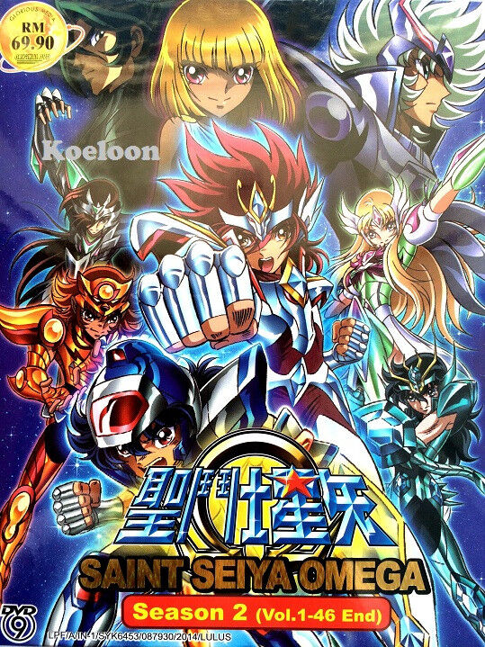 DVD Anime SAINT SEIYA OMEGA Complete Season 2 Series (1-46 End) English  Subtitle