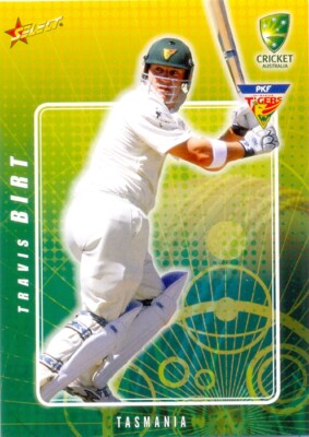2008-09 Cricket Australia Collector Cards TAS State player # 98 Travis Birt