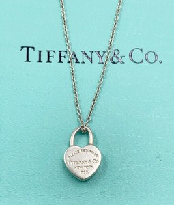 tiffany lock necklace