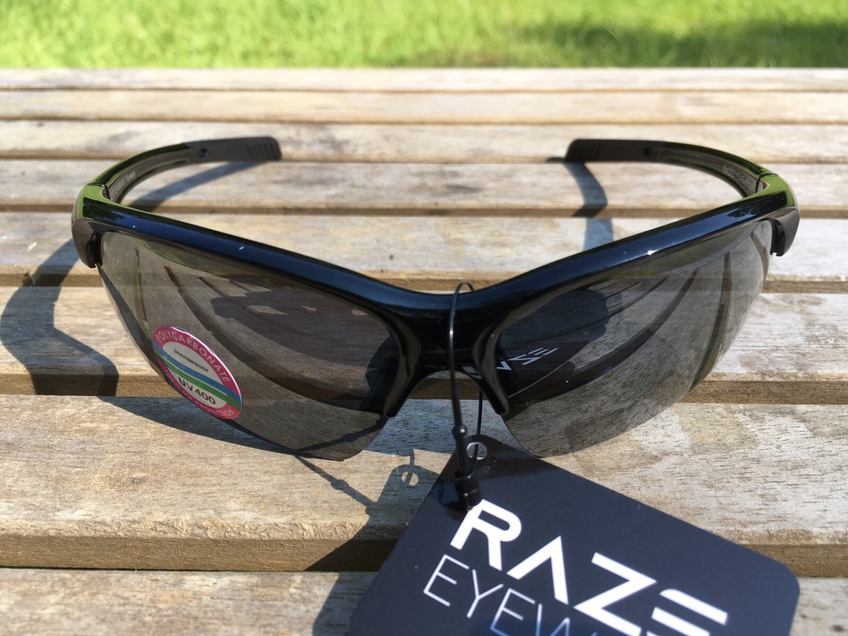 RAZE Eyewear Sunglasses S Wave Black Smoke Lens 32111 Like Maxx