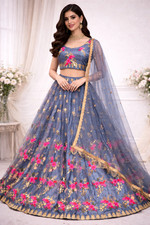 Heavy Indian Wedding Lengha Party Wear Navratri Traditional Bridal Lahenga Choli