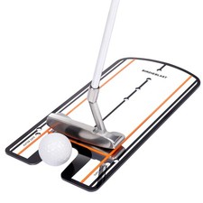 Golf Putting Mirror, Putting Mirror Training Aid for Golf with Putter Line,Go...