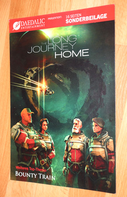 The Long Journey Home Bounty Train Old Booklet Booklet Magazine Supplement
