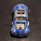 Hot Wheels Custom Volkswagen Blue Redlines Diecast Car 1:64 1967 Redline Wheels